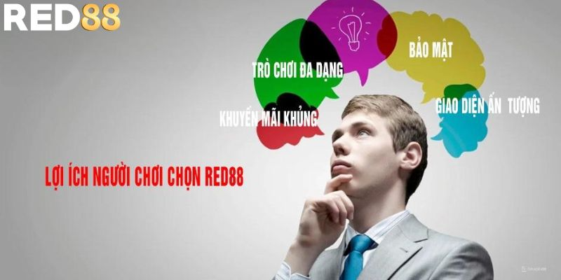 Phúc lợi nhận được khi thành viên chọn lựa Red88 